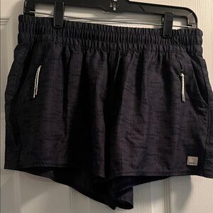 Navy Vuori Dash 1.0 Shorts